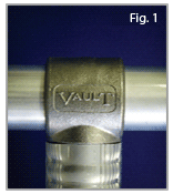 Figure 1 - Joints �Sure Grip� offrant une solidit� sup�rieure � la soudure traditionnelle